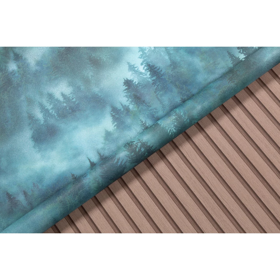 Обои флизелиновые Palitra Home HomeColor My Forest зелёные HC71960-67 1,06х10,05 м