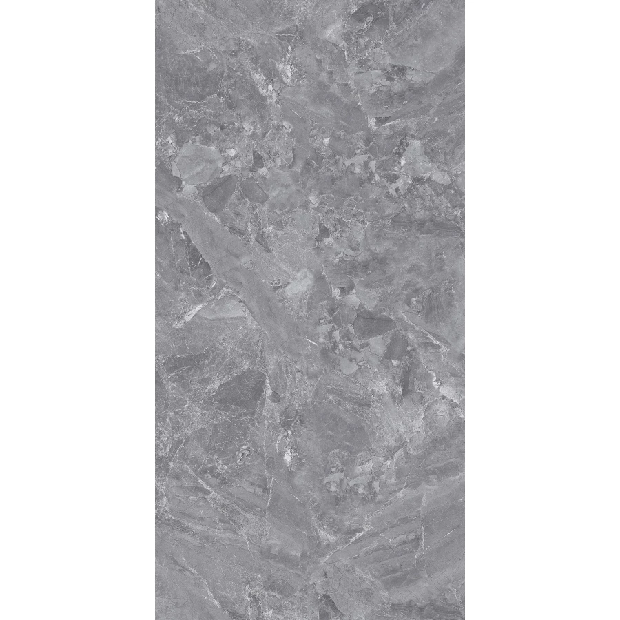 Керамогранит Global Tile Silver глянцевый Серый GT1206015701PSiR 120х60 см