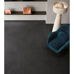 Керамогранит Atlas Concorde Rinascente Resin Tarmac Matt Rett матовый черный 600010002404 120x120 см