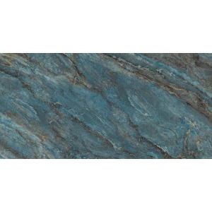Керамогранит Laparet Beam Turquoise лаппатированный шайн бирюзовый 120х60 см
