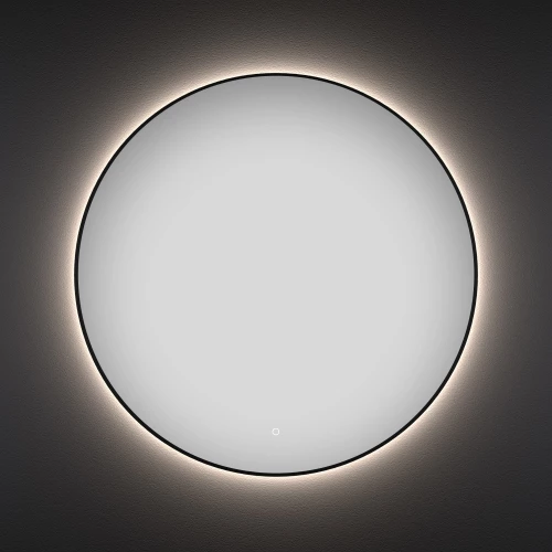 Зеркало Wellsee LED-подсветка фоновая интерьерная форма круглая 172200140 75х75 см