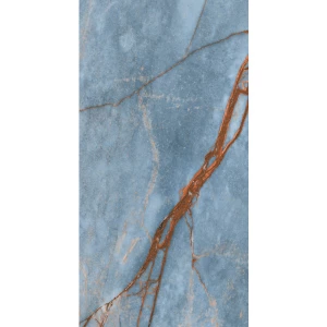 Керамогранит Rex Ceramiche Heritage Luxe Azure Glossy Ret 9 мм 775048 120х60 см