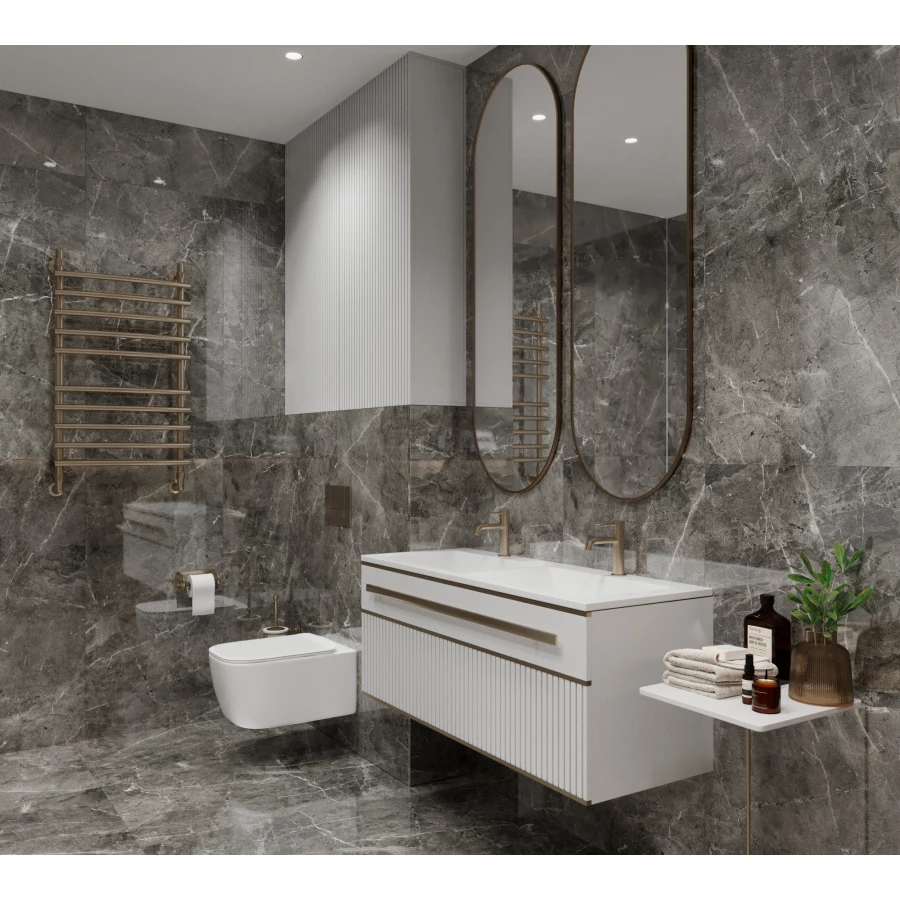 Керамогранит Arcadia Ceramica Florencia Grey Full Polished серый FP1028-A 120х60 см