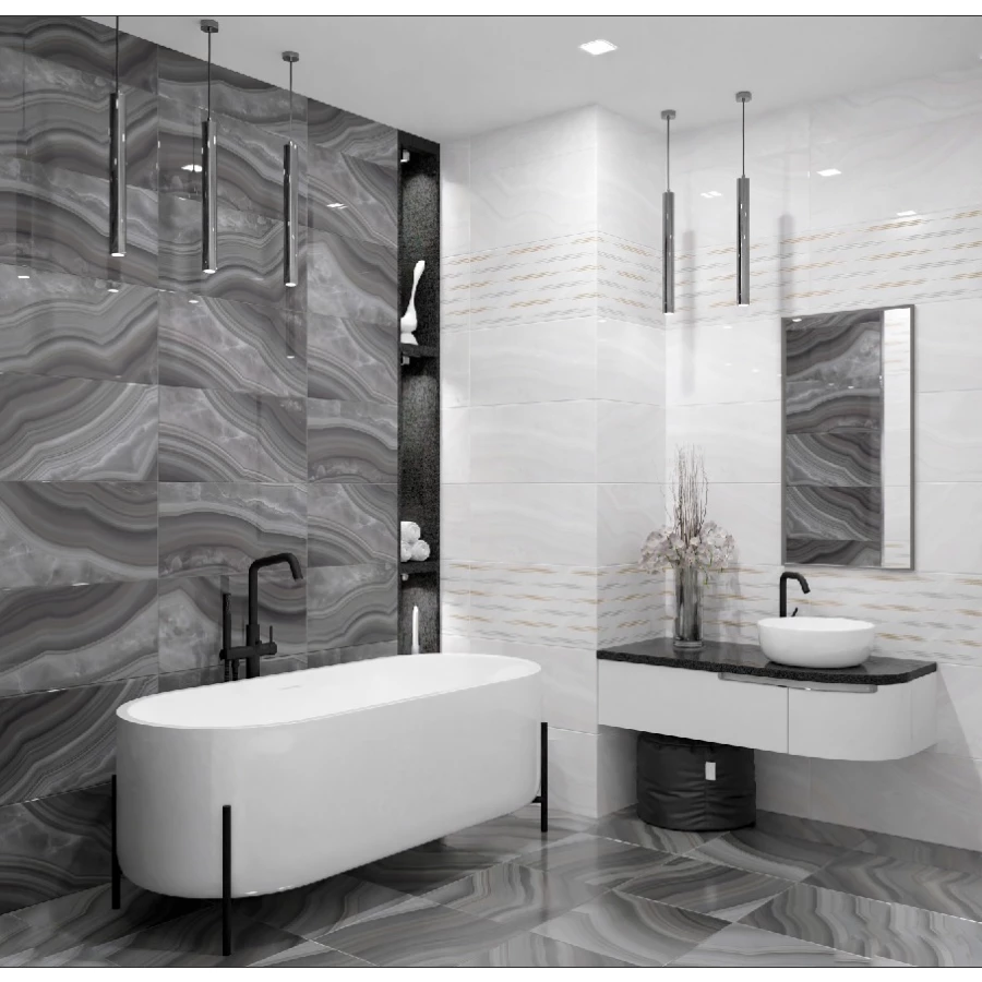 Плитка напольная Azori Acate Grey 00-00003519 42х42 см