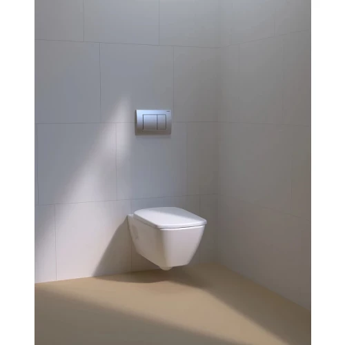 Инсталляция Geberit Duofix для подвесного унитаза со смывным бачком Delta смывная клавиша Delta30 крепёж к стене Хром 458.163.21.1 112 см