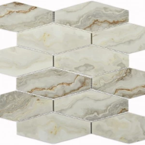 Мозаика Bonaparte Стеклянная мозаика Fontana Great 151,6х62,18 матовая серая 30,7х27,1 см