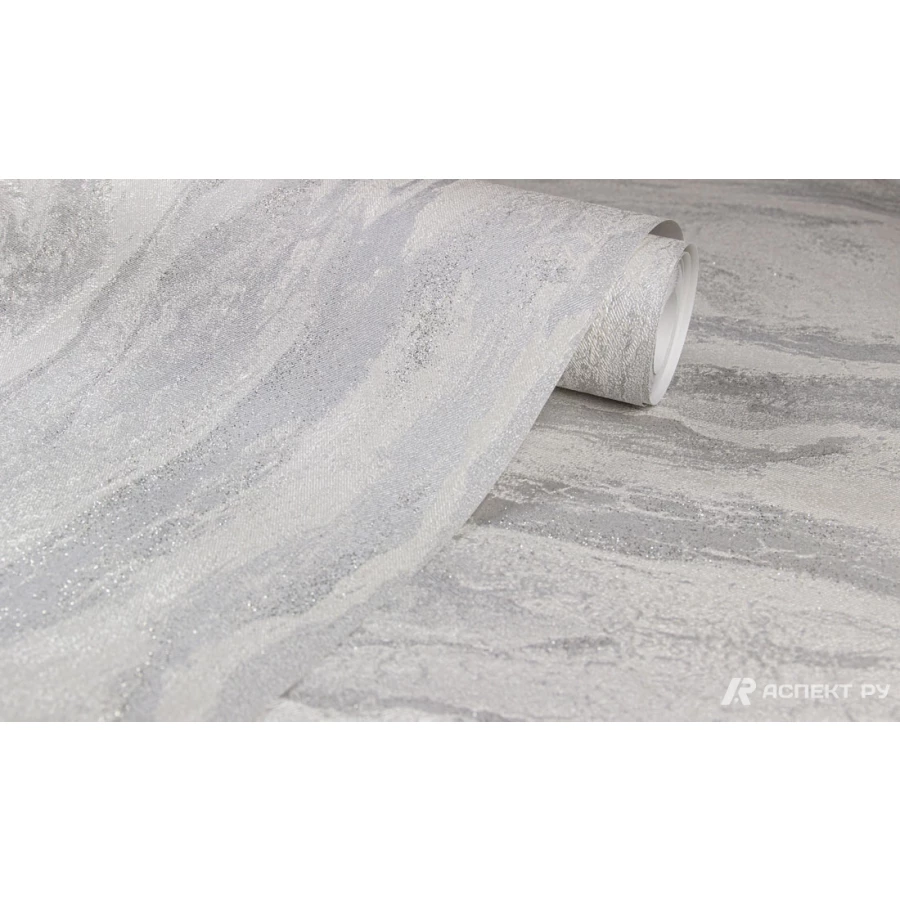 Обои виниловые Аспект Гудзон Серый 10135-41 0,53х10,05 м