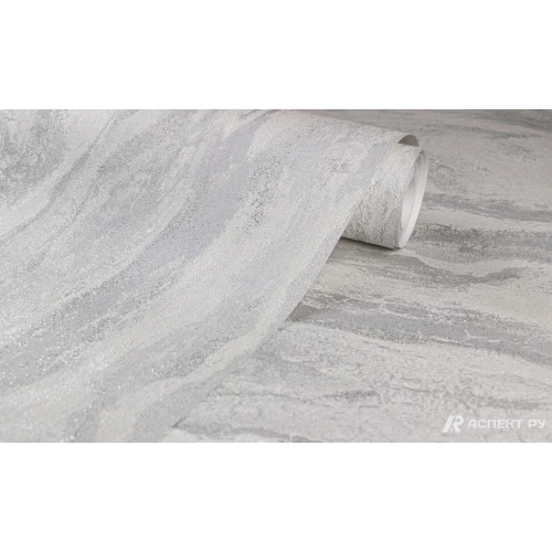 Обои виниловые Аспект Гудзон Серый 10135-41 0,53х10,05 м