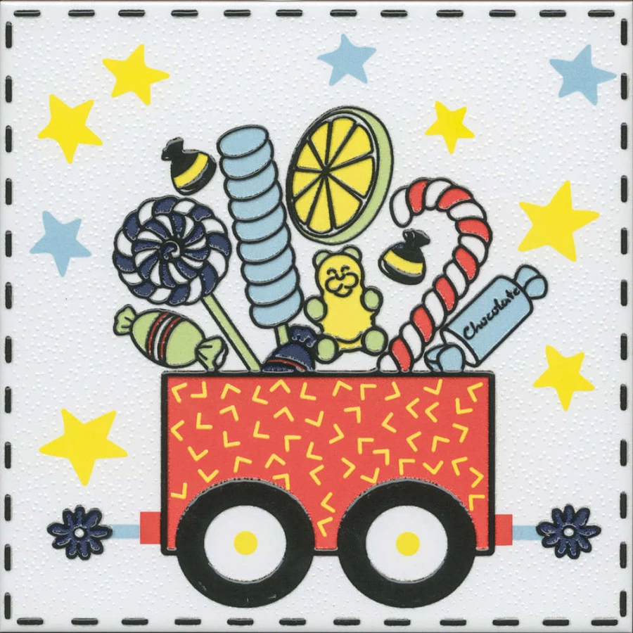 Декор Kerama Marazzi Альпаки 6 полуматовый многоцветный OP/A220/5009 20x20 см