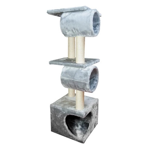 Игровая площадка для кошек Nobby Lido серая 35х35х112 см 