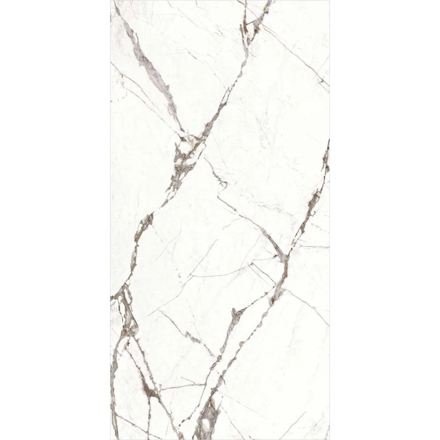 Керамогранит Global Tile Timeline_GT Белый полированный GT120604703PR 120х60 см