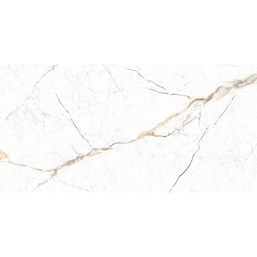 Керамогранит ALMA Ceramica Rock Line матовый белый GFU60120RKL04R 120х60 см