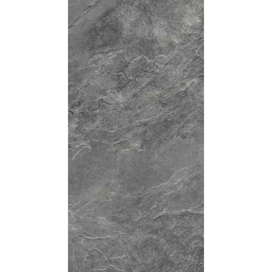 Керамогранит Kerranova Krater матовый темно-серый K-2212/SR/600x1200x10 120х60 см