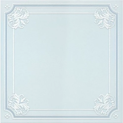 Декор Kerama Marazzi Петергоф голубой 40,2х40,2 см
