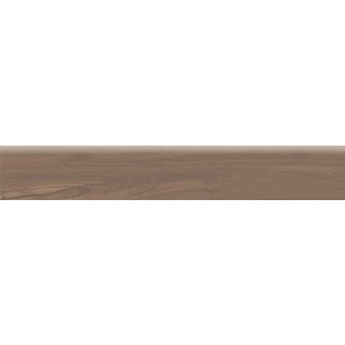 Керамогранит Kerama Marazzi Альберони Плинтус матовый коричневый SG644020R/6BT 60x9,5 см