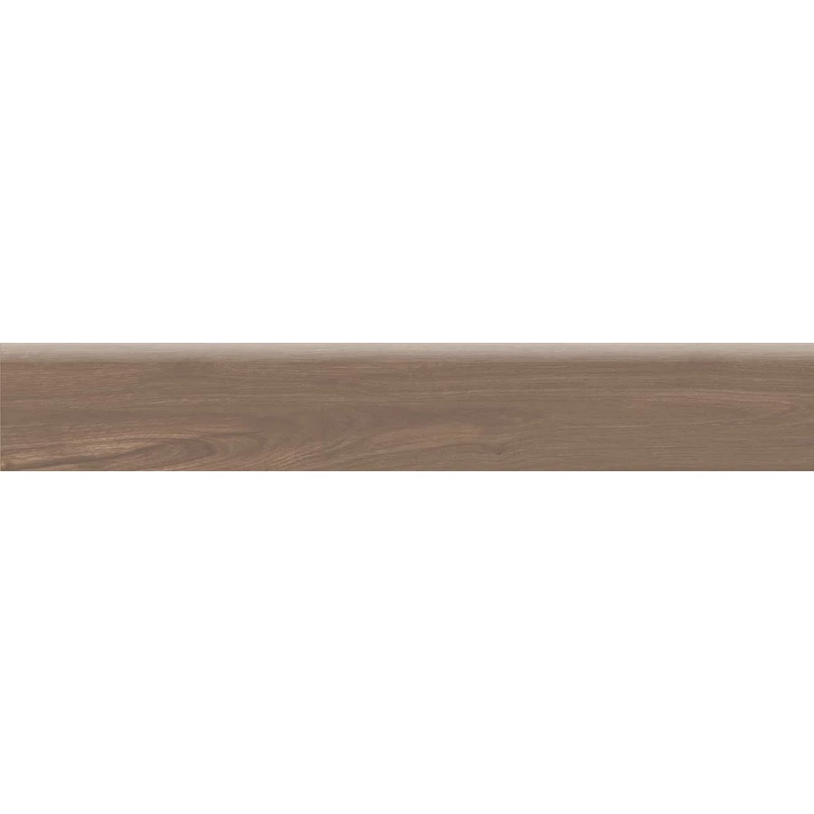 Керамогранит Kerama Marazzi Альберони Плинтус матовый коричневый SG644020R/6BT 60x9,5 см