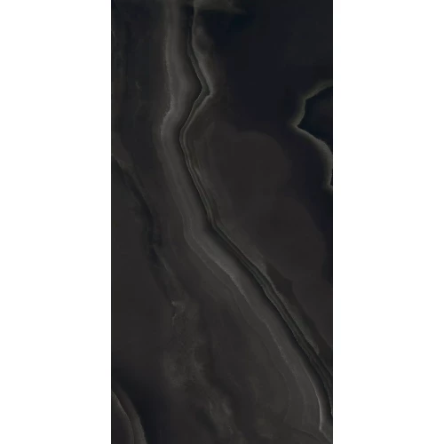 Керамогранит Rex Ceramiche Eccentric luxe smoky black glo ret 779256 120х60 см