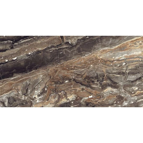 Керамогранит Eurotile Ceramica Jupiter Black High Glossy глянцевый коричневый 7930138702596 120х60 см