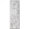 Плитка настенная Mutina Схамотте Моно Блансо / Chamotte Mono Blanco глянцевая белая PUCM01 21,3x7,2 см