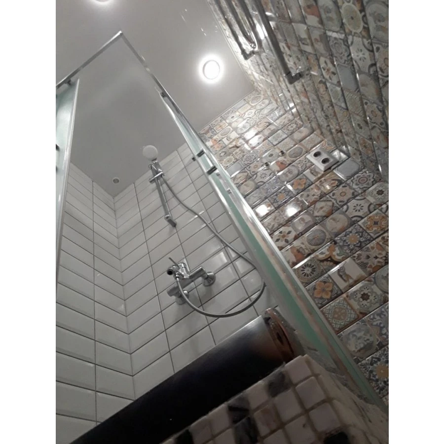 Плитка настенная Monopole Antique Laguna Blanco Brillo Bisel 30х10 см