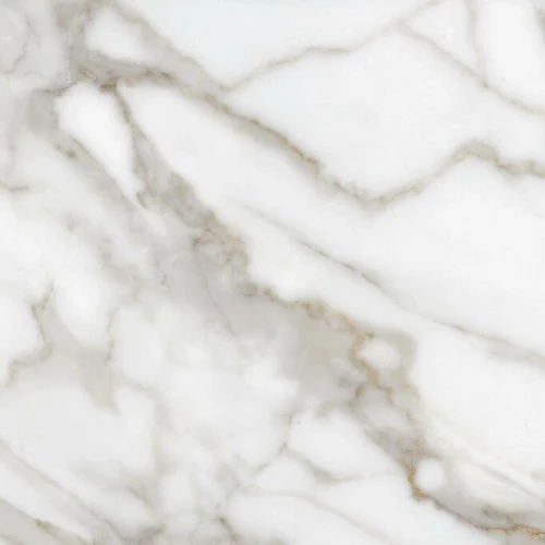 Керамогранит Planet Ceramics UKP-531 глянцевый с золотом белый 80х80 см