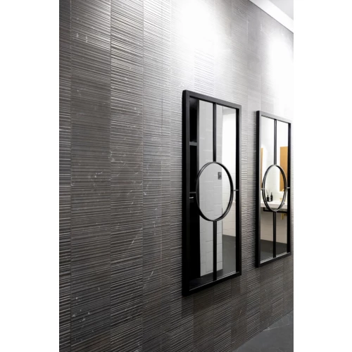 Плитка настенная Porcelanosa Нолита Нйс Маркуина Мадисон / Nolita Nyc Marquina Madison матовая серая 100330294 120х45 см