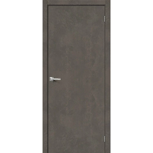 Межкомнатная дверь Bravo Браво-0 200x80 экошпон Bravo A полотно глухое цвет Brut Beton