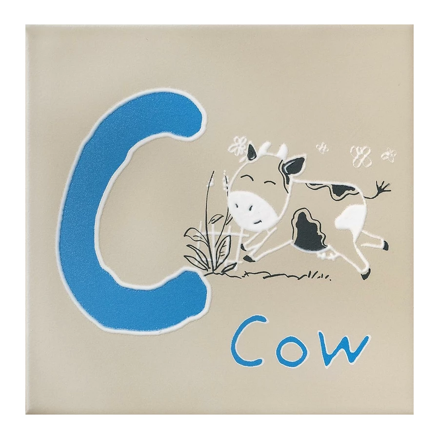 Декор Kerama Marazzi Зоопарк C матовый серый OS/A229/5276 20x20 ми