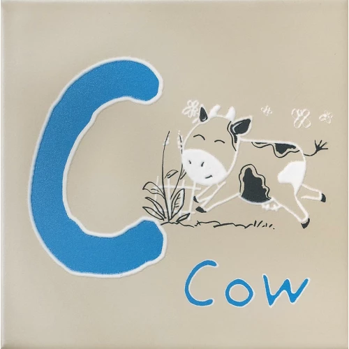 Декор Kerama Marazzi Зоопарк C матовый серый OS/A229/5276 20x20 ми