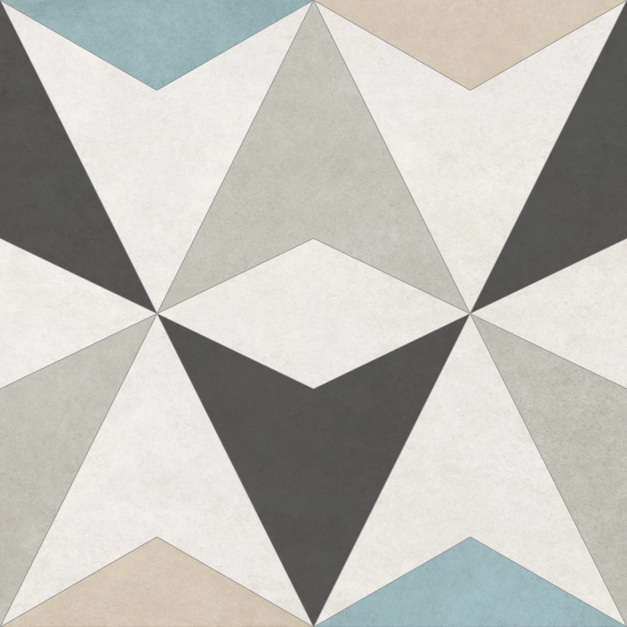 Керамогранит New Trend Design Art Mix 3 матовый многоцветный GP2020DMX11 20х20 см