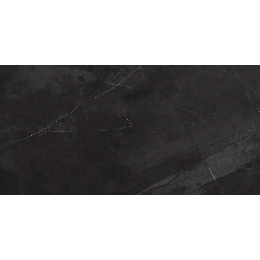 Плитка настенная Laparet Pulpis nero глянцевый обрезной 48043R 80х40 см