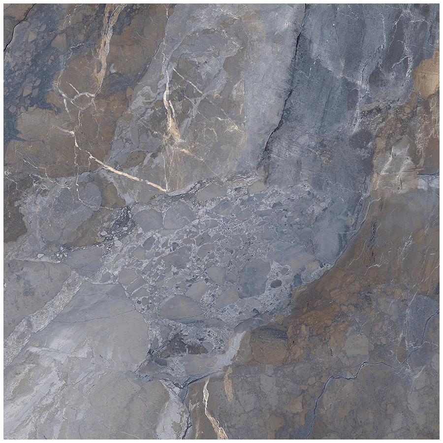 Керамогранит Ceradim Ocean Elfish синий Полированный 60х60 см