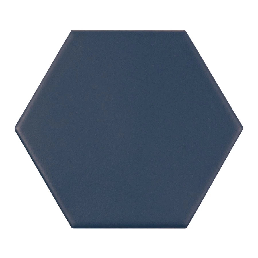 Керамогранит Equipe Кроматика Навал Блуе / Kromatika Naval Blue матовый синий 26469 11,6х10,1 см