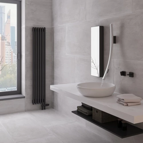 Керамогранит Neodom Concept Concrete Grey Matt матовый серый N12543 120x60 см