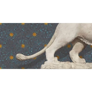 Панно Kerama Marazzi Сан-Марко обрезное матовое сине-серое VT/A648/4x/48017R 160x80 см