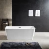Ванна акриловая Azario Lincoln свободностоящая в комплекте с сифоном и металлической рамой LIN17080 169х80х58 см