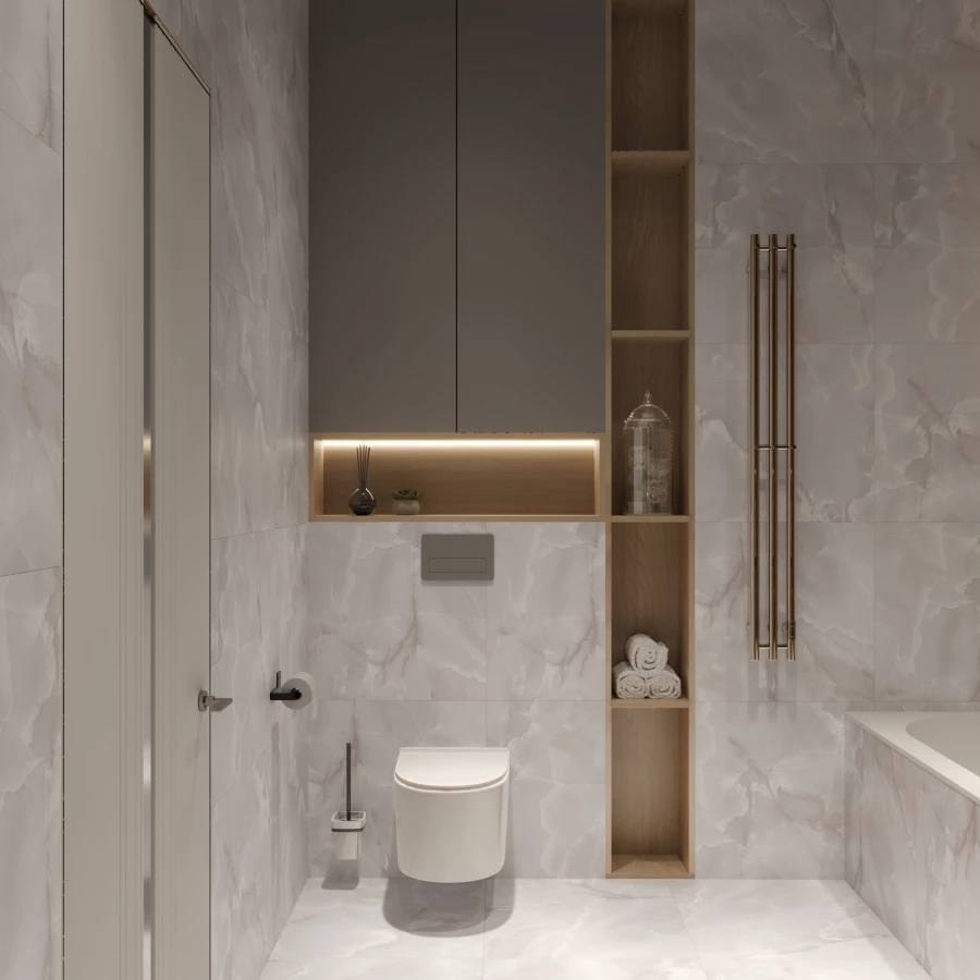 Керамогранит Arcadia Ceramica Primo Onyx Grey матовый серый RT6005-A 60х60 см