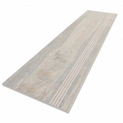 Ступень Estima Spanish Wood SP00 Неполированная White матовая белая 32831 120х30 см