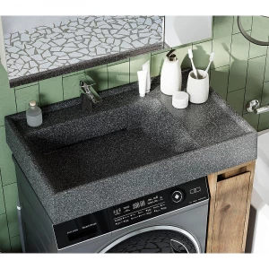 Раковина Aquaton Рейн 80 графит 1A72113KRW210 80х50 см