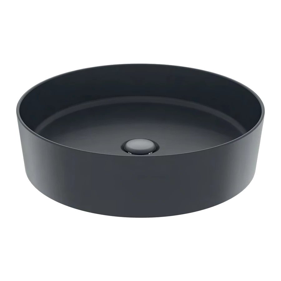 Раковина на столешницу Creavit Loop антрацит матовый LP145-00AM00E-0000 45 см