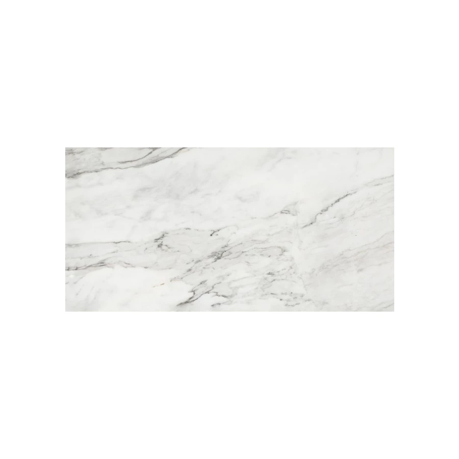 Керамогранит Gresse Ellora ashy Мрамор бело серый матовый GRS01-18M 1200*600*10мм 120х60 см