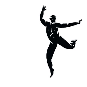 Керамогранит 41zero42 Сторис Данcе / Stories Dance глянцевый черно-белый 4101300 10х10 см