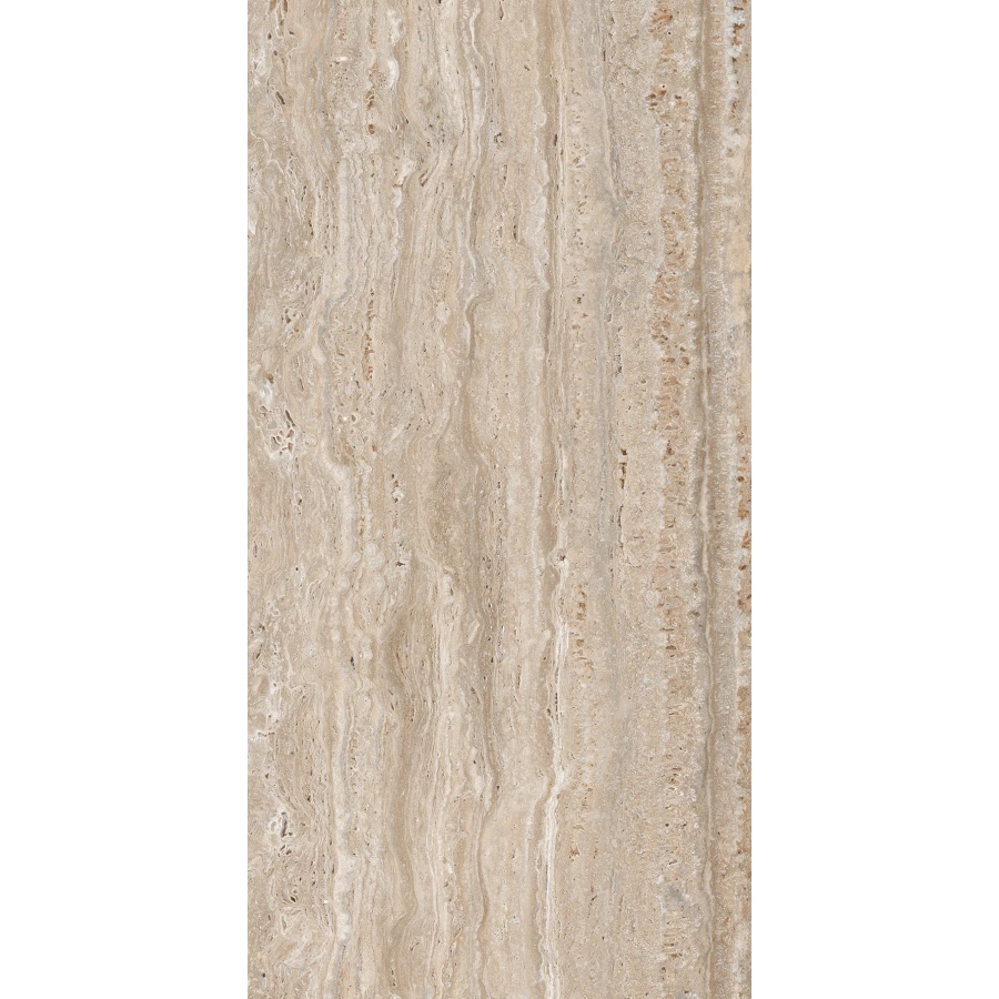 Керамогранит Realistik Juliette Travertino Brown Grit Granula 120х60 см