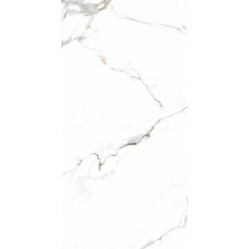 Керамогранит Creanza Galaxy Statuario Carving белый CZ-CR03-B 160х80 см