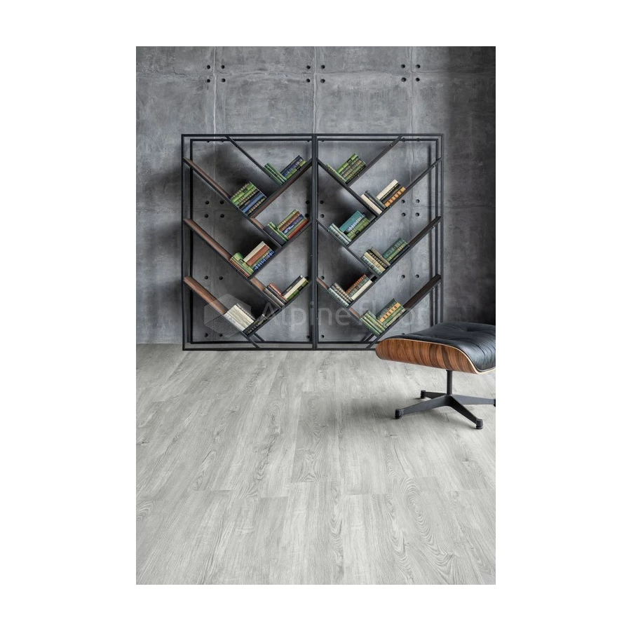 Каменный SPC ламинат Alpine Floor Sequoia SPC синхронное тиснение Снежная ЕСО 6-8 SPC 43 класс 4 мм 2.23 кв.м 122х18.3 см