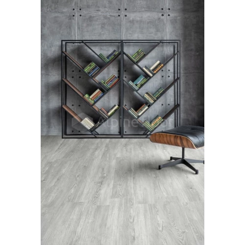 Каменный SPC ламинат Alpine Floor Sequoia SPC синхронное тиснение Снежная ЕСО 6-8 SPC 43 класс 4 мм 2.23 кв.м 122х18.3 см