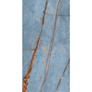 Керамогранит Rex Ceramiche Heritage Luxe Azure Glossy Ret 9 мм 775048 120х60 см