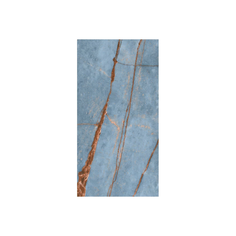 Керамогранит Rex Ceramiche Heritage Luxe Azure Glossy Ret 9 мм 775048 120х60 см