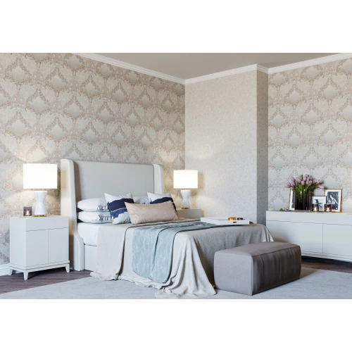 Обои флизелиновые Palitra Life Murano коричневые PL71637-28 1,06х10,05 м