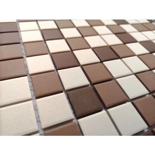 Керамическая мозаика LeeDo Ceramica Marte бело-коричневый 30x30 см